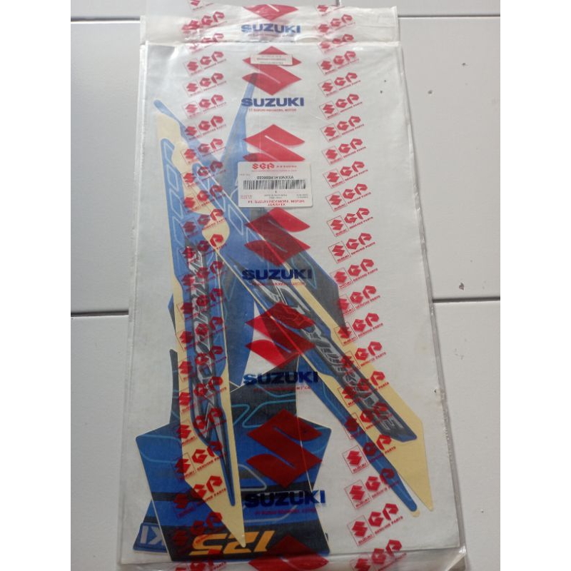 Striping Suzuki Skydrive 2009 original Suzuki Genuine Part