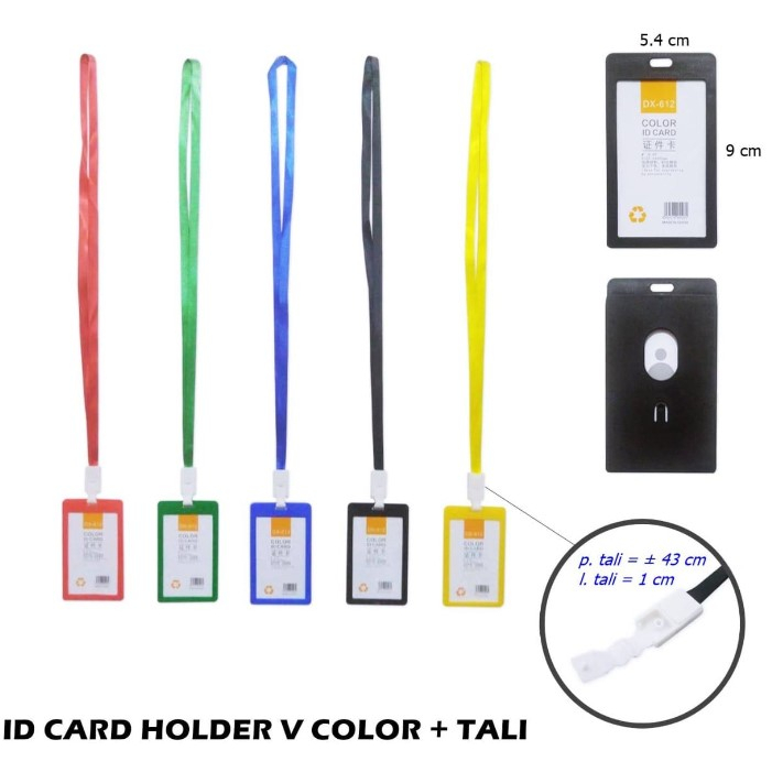 

NAME TAG ID CARD HOLDER / TALI ID CARD NAMA / GANTUNGAN KARTU NAMA