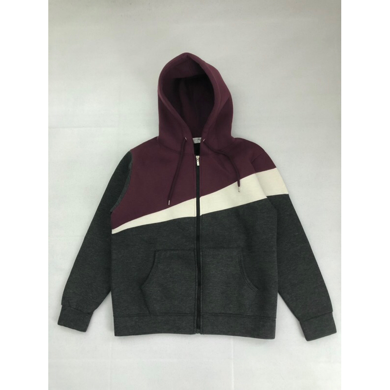 Zip Hoodie 3tone Skuba