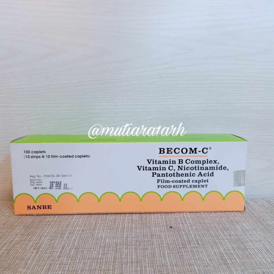BECOM C 1 BOX ISI 100 TABLET