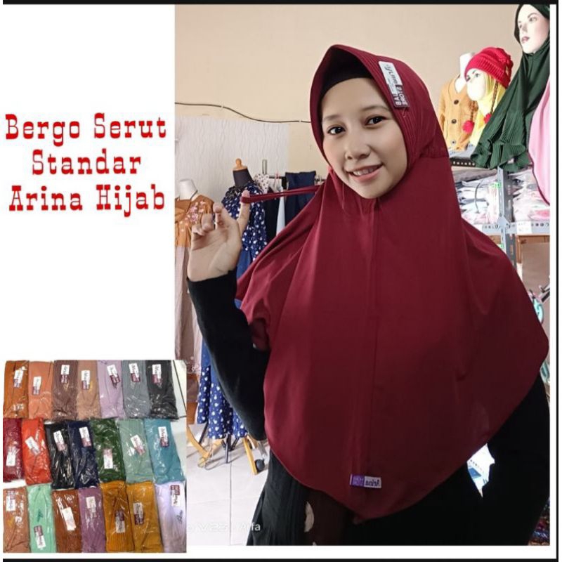 Bergi Serut Arina Hijab