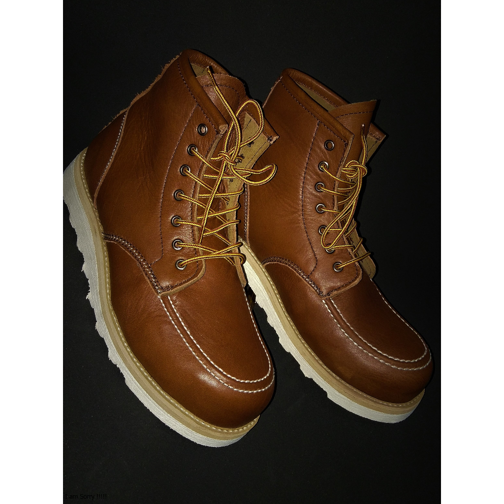 moctoe boots safety leather - sepatu boots xrider safety boots