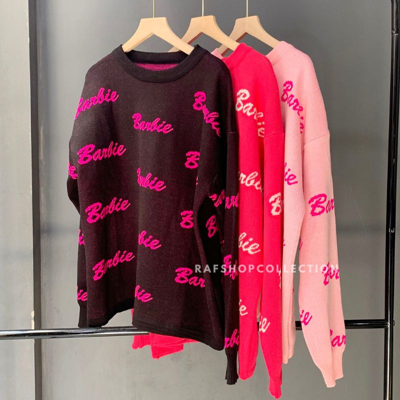 BARBIE KNIT SWEATER - Sweater rajut - Sweater premium