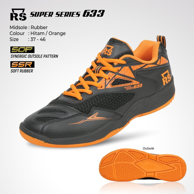 Sepatu badminton RS Super Series 633
