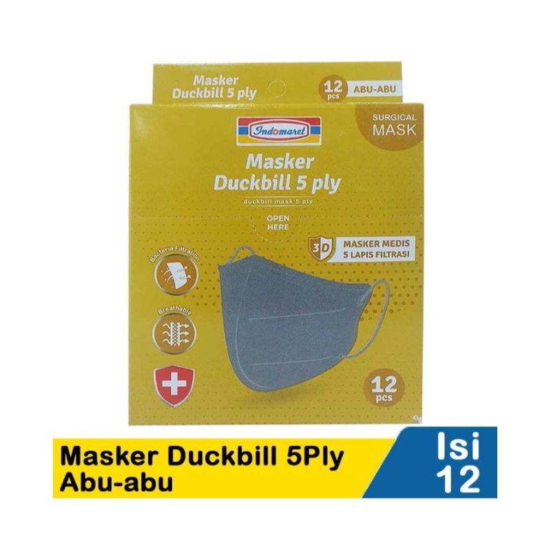 Masker Indomaret Duckbill 5ply