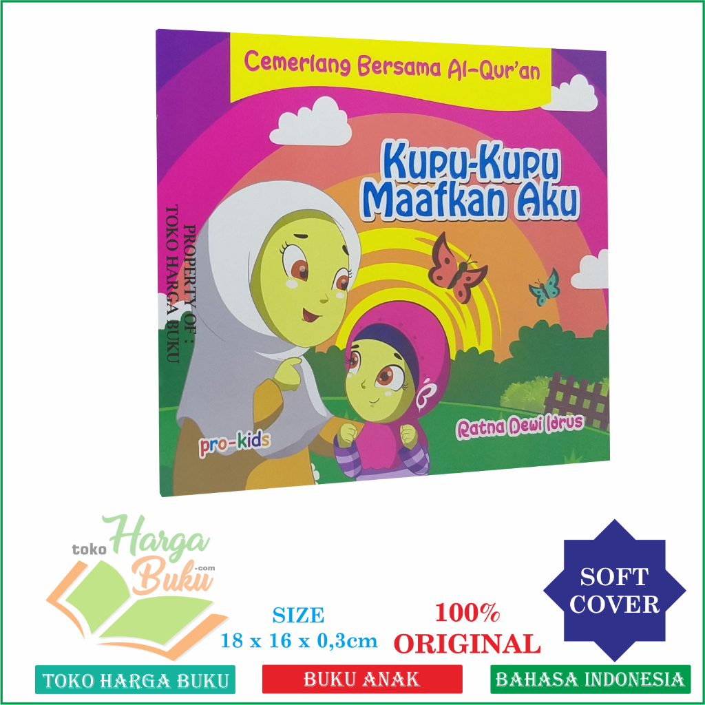 Foto Kupu-Kupu Maafkan Aku Cemerlang Bersama Al-Quran Penerbit Pro-U Kids