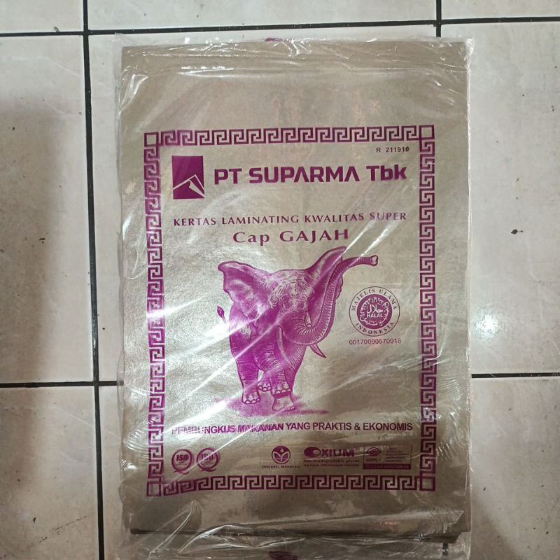 

KERTAS NASI GAJAH BESAR(UNGU)/KERTAS PEMBUNGKUS MAKANAN