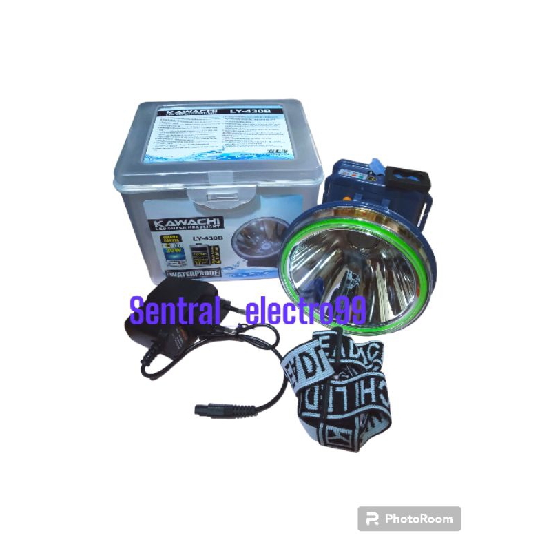 Senter kepala kawachi jumbo 30watt LY-430A waterproof