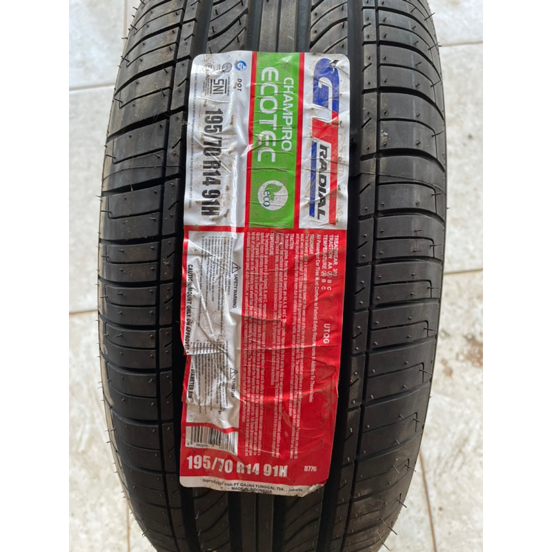 BAN MOBIL GT ECOTEC 195 70 R14