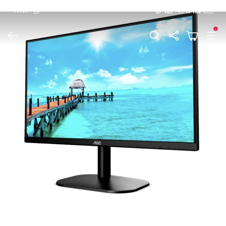MONITOR 22 in MSI FRAMELES