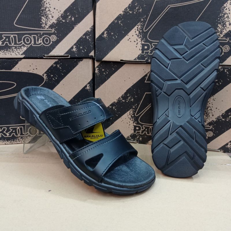 Sandal kulit Pakalolo Cabrio 03 Original sandal casual pria