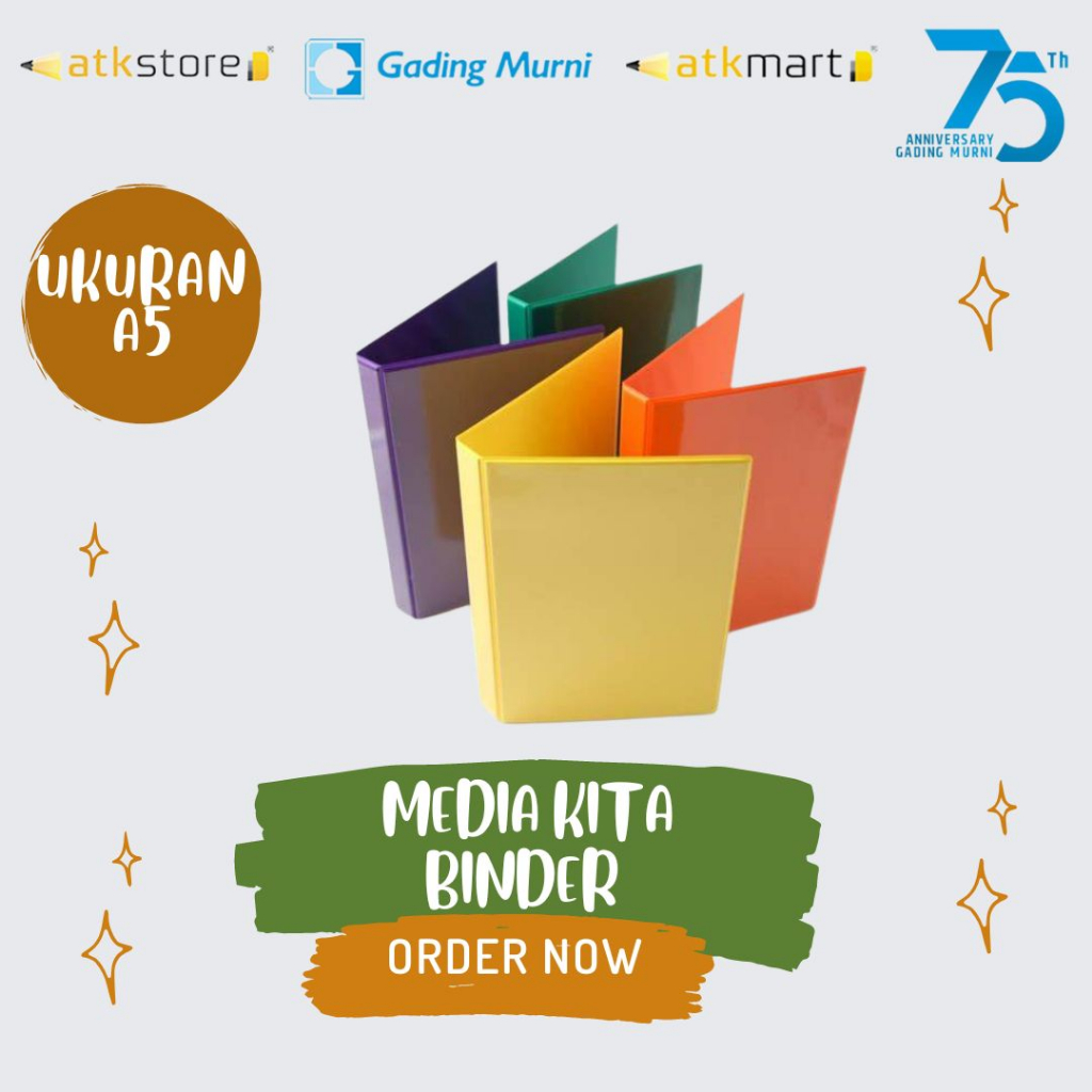 

BINDER NOTE/BINDER A5/BINDER B5/BINDER MEDIA KITA