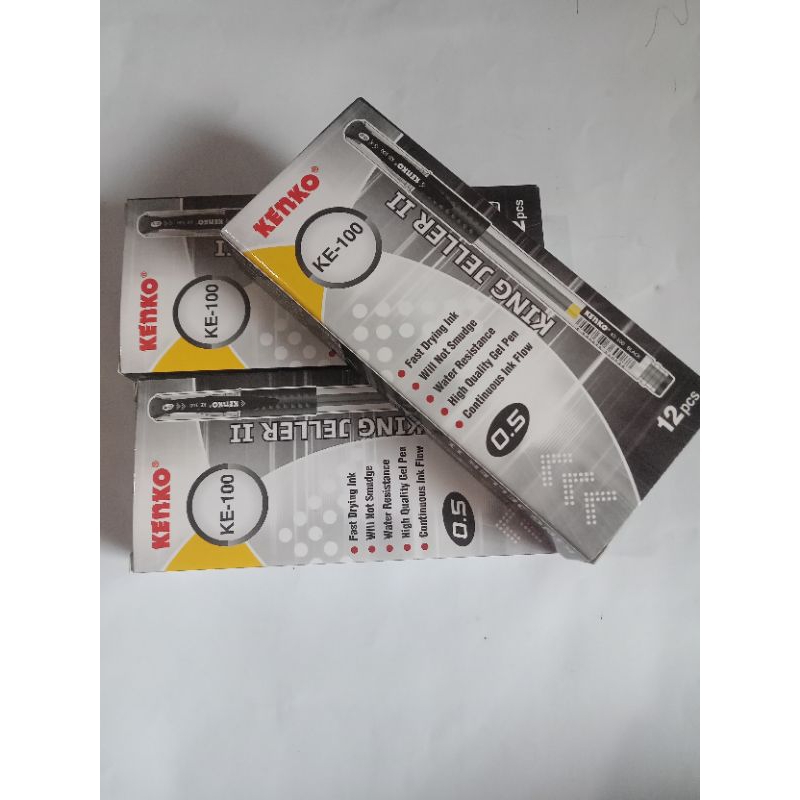 

Pulpen gel kenko KE-100/pulpen gel KE-100 black 1 PCS