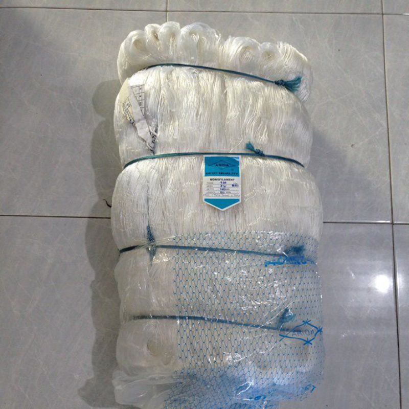 jaring gilnet jaring ikan ARIDA 3⅞ INCHI 8 PLY 140MD/160 YDS YOKO JARING SERABUT jaring milenium jar