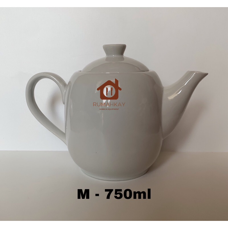 Coffee Tea Pot / Teko Kopi Teh Keramik 750ml
