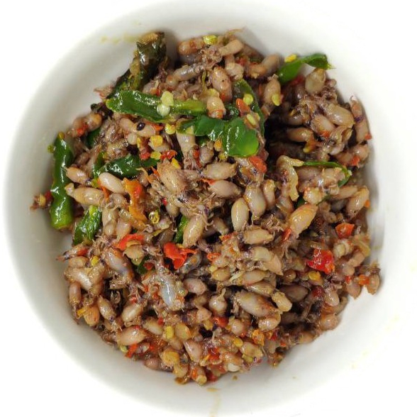 

Mommy Recipe - [BEST SELLER] Sambal Cumi Baby Khas Medan (220gr)