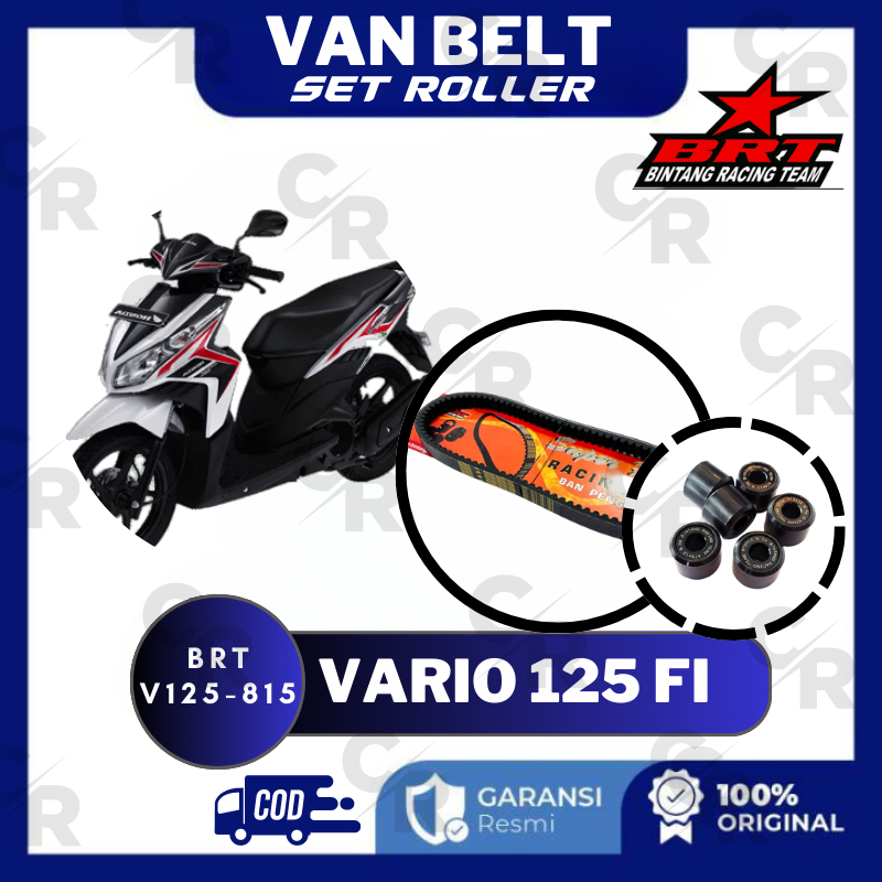 Van Belt / V Belt Set Roller VARIO 125 FI Original BRT