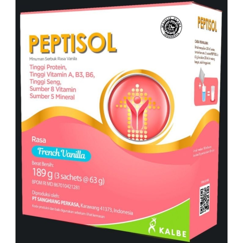 

Peptisol 180 g | Nutrisi Tinggi Protein