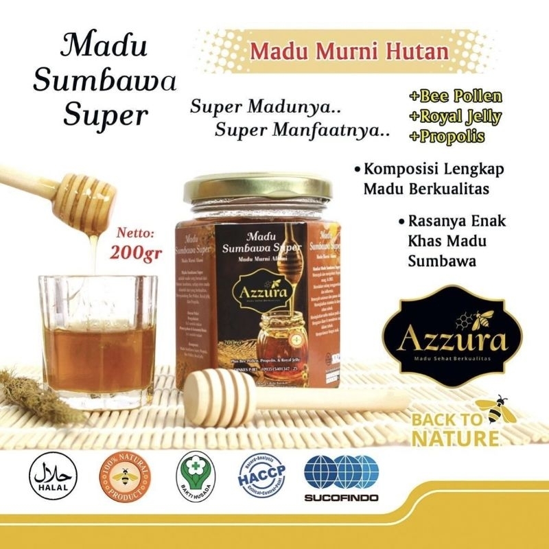 

Madu Azzura - Madu Sumbawa Super || Madu Murni Hutan || Madu Hutan Asli