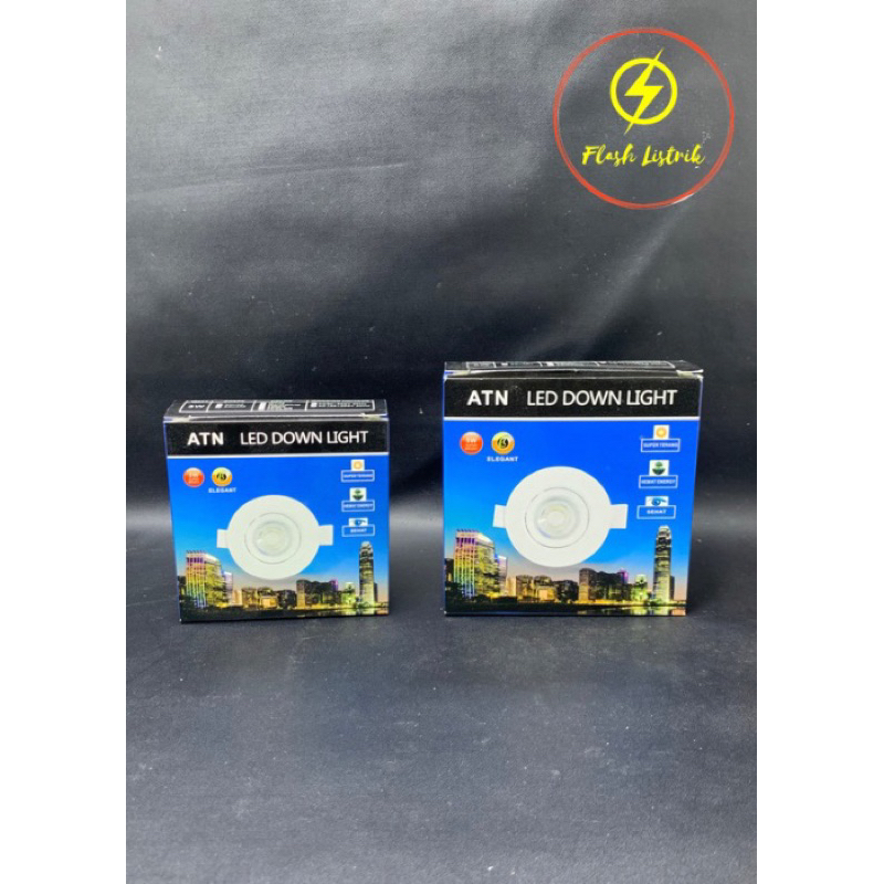 [ATN] Downlight Inbow 3w/5w ATN Lampu Panel Downlight ATN
