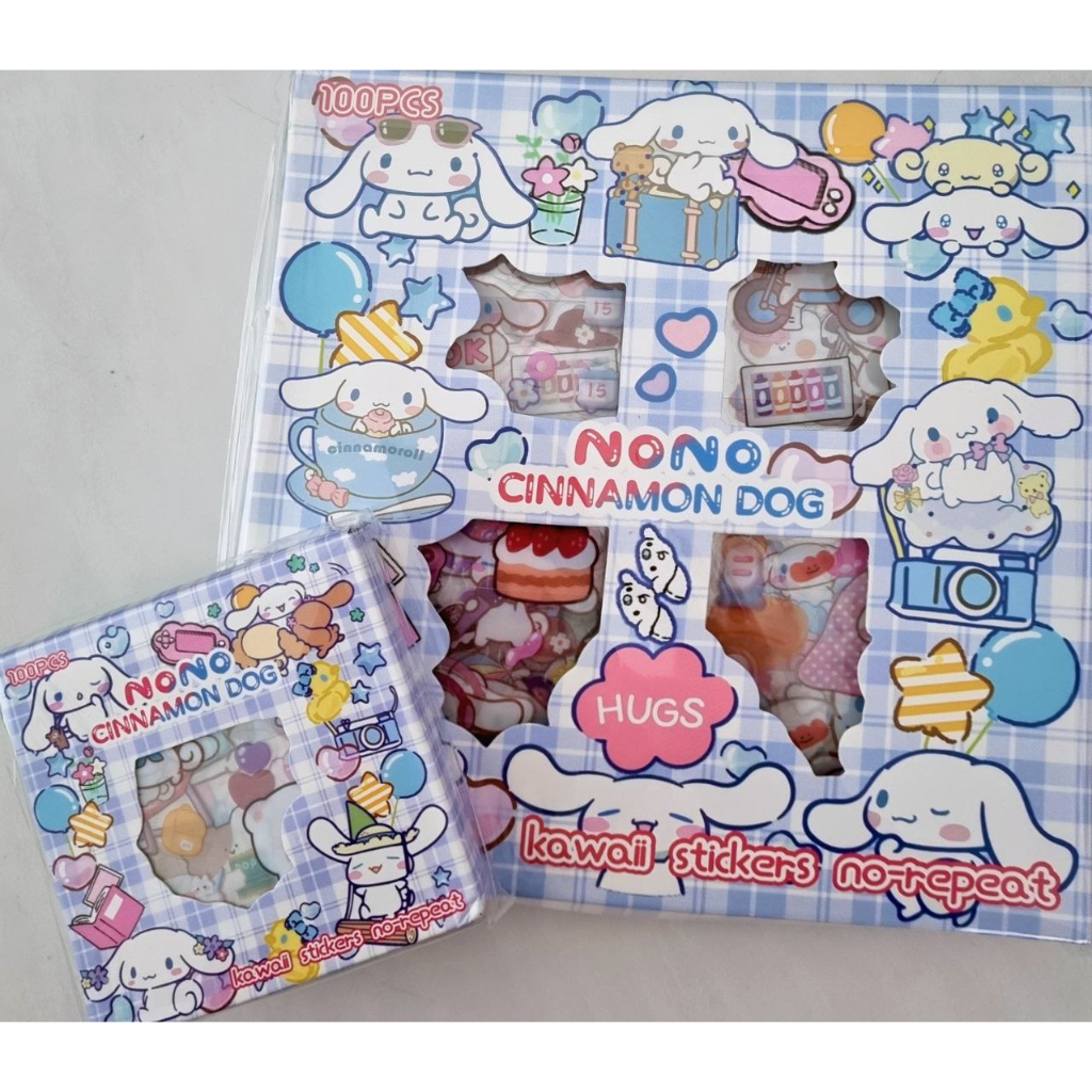 

Stiker Cinnamon roll sanrio box 100pcs