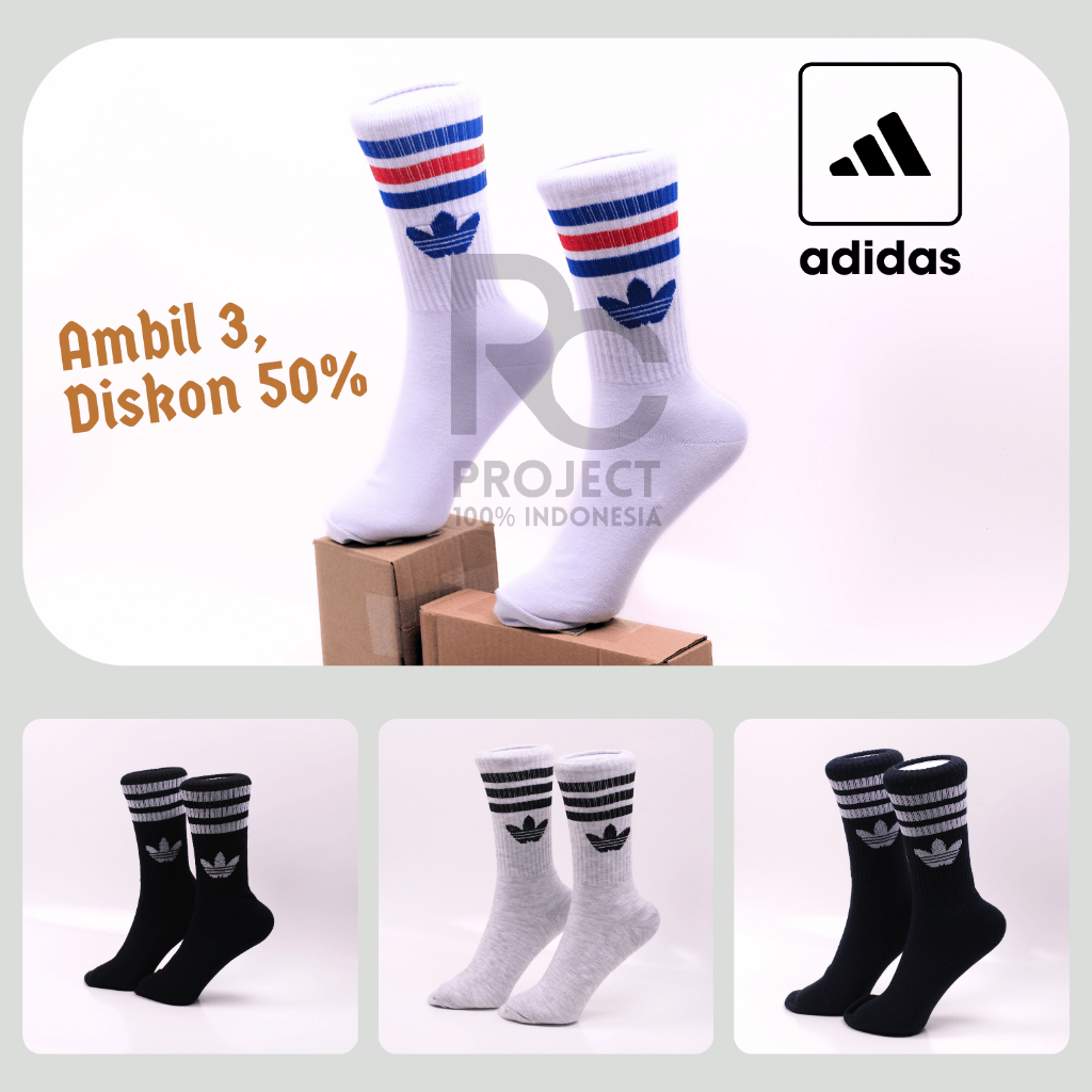 Kaos kaki adidas premium || adidas Socks Premium