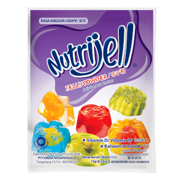 

nutrijell jelly powder instant reguler sachet