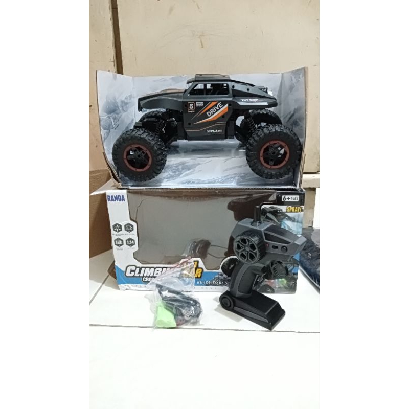 MOBIL REMOTE RC OFFROAD 4WD UPGRADE BATERAI KAPASITAS BESAR/REMOTE