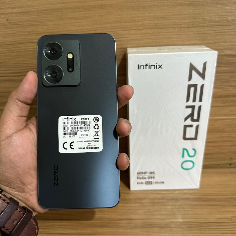 jual infinix zero 20 8/256 second istimewa siap pakai mulus