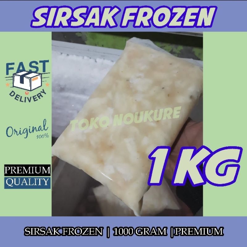 

1 KG SIRSAK FROZEN BEKU PREMIUM GRADE FULL DAGING GROSIR MURAH BANDUNG