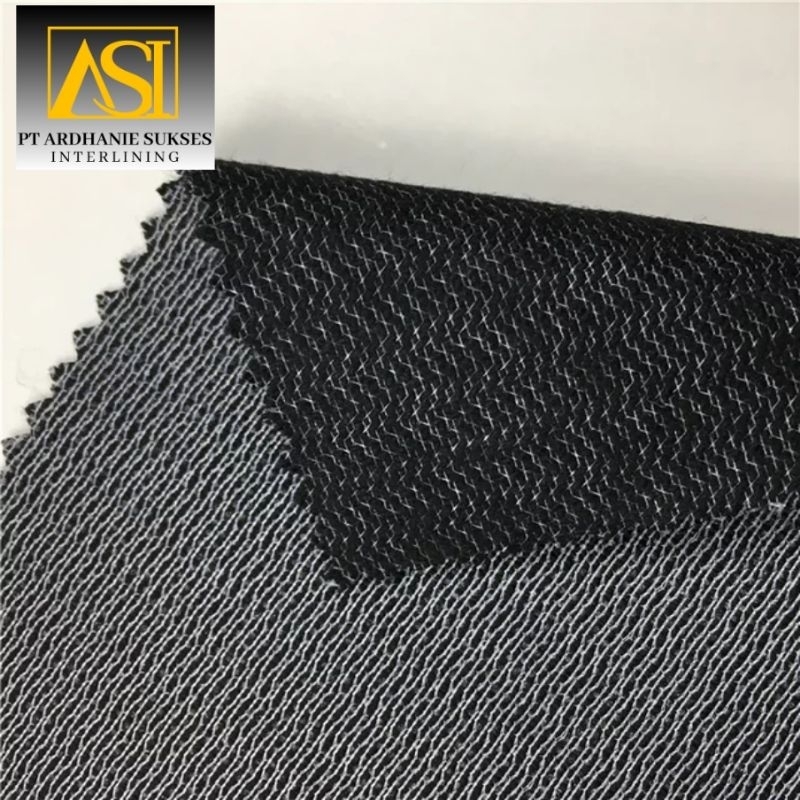 kain lem kufner sisik ular 150 GSM untuk jas harga rollan 45 mtr x 150 cm