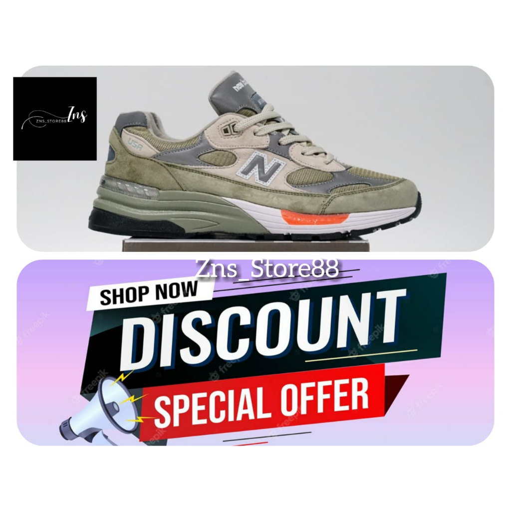 SEPATUPRIA SNEAKERS  NB NEW BALANCE M 992 WTAPS - PREMIUM ORIGINAL