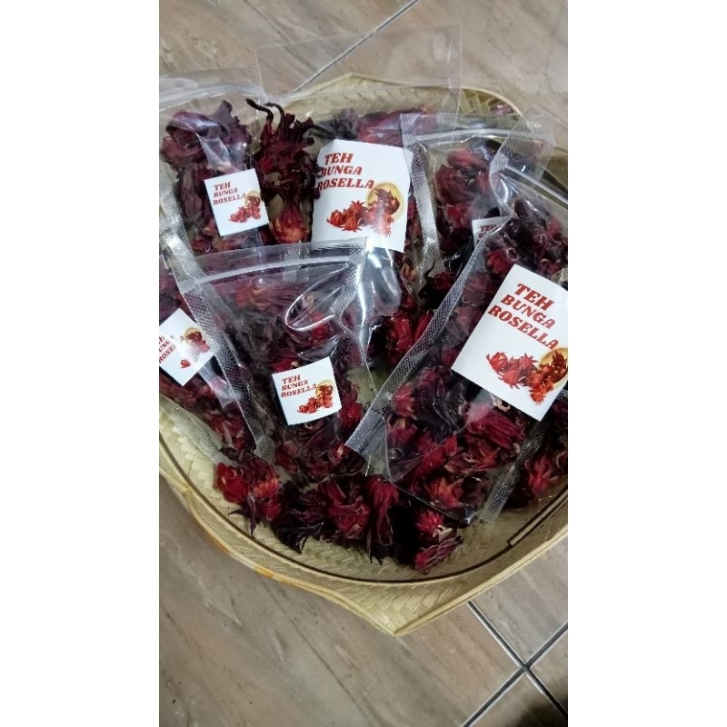 

wedang Rosella siap seduh 10 shacet