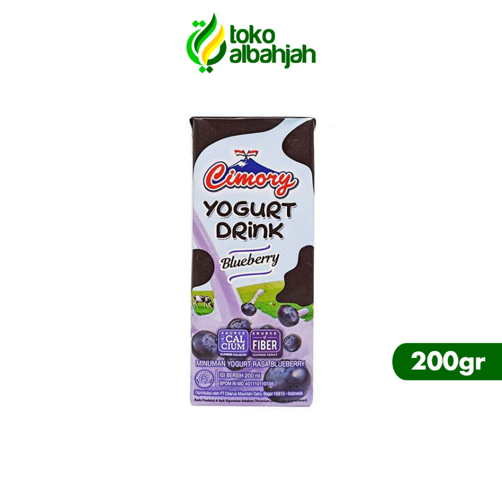 

Cimory Yougurt Drink Blueberry Kotak 200ml