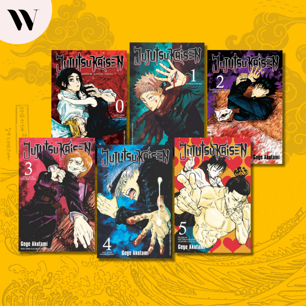Komik "Jujutsu Kaisen" vol 9 - 10 by Gege Akutami terbaik terlaris baru original terbaru terpopuler