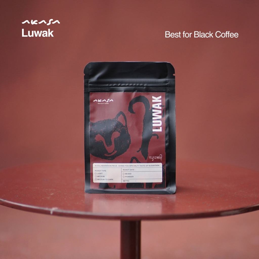 

Luwak Coffee Bean 100gr | Akasa Bean