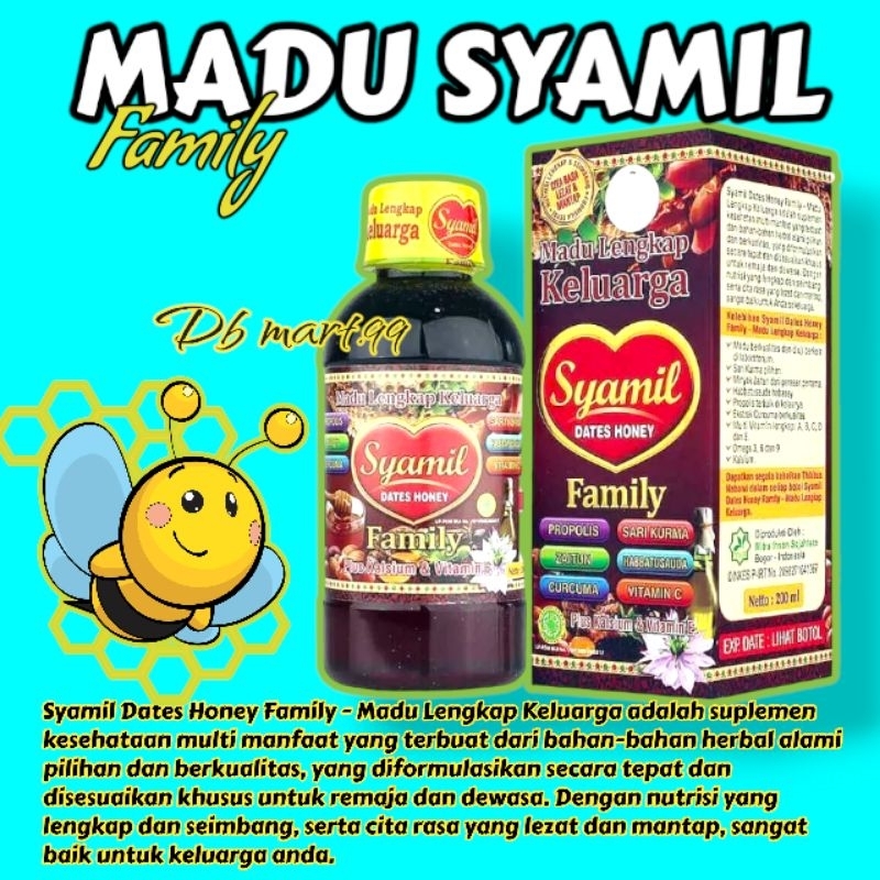 

MADU SYAMIL FAMILY DATES HONEY MADU LENGKAP KELUARGA