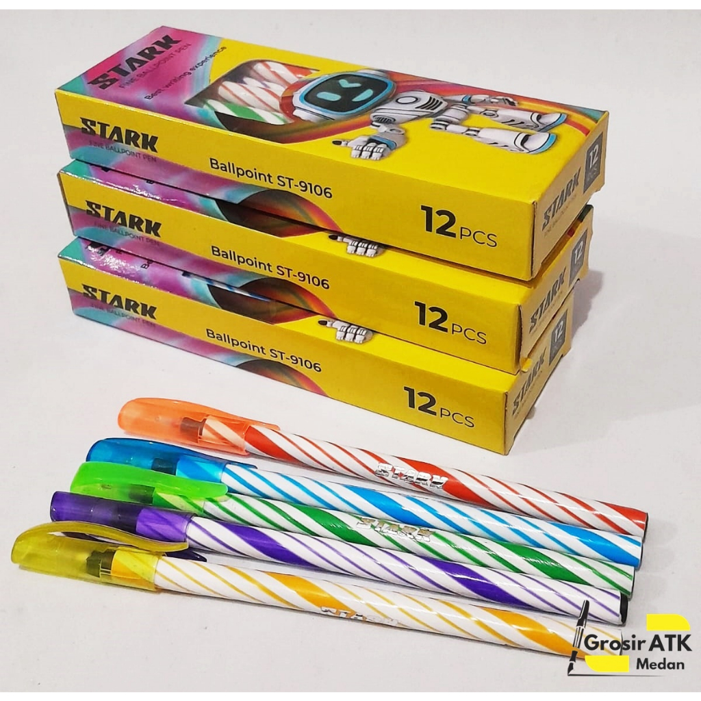 

Pulpen Ulir Stark/Boopoint/Pulpen ulir/pena ulir/pulpen murah