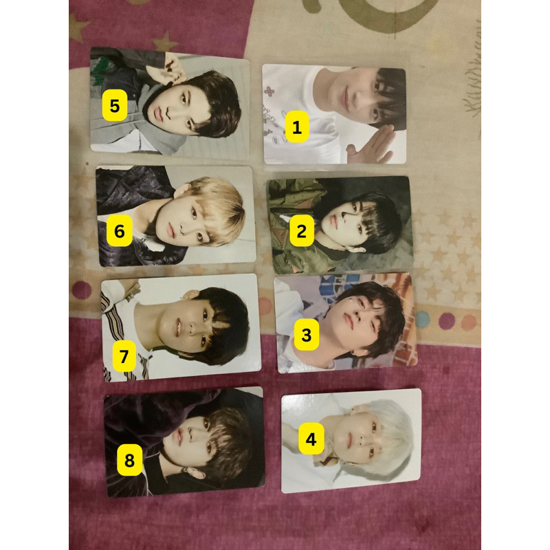 photocard treasure jikjin trading card