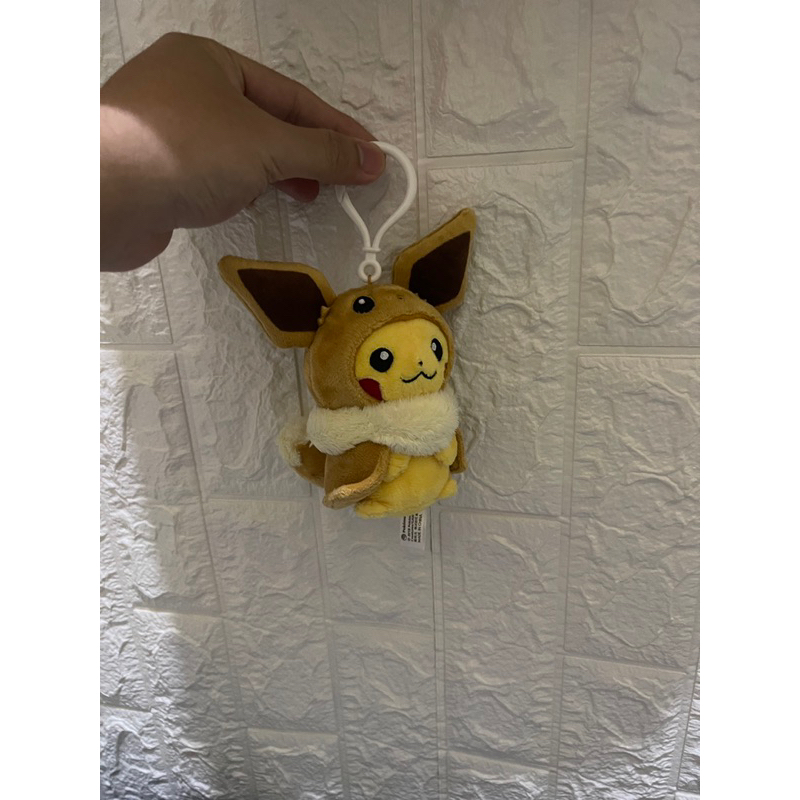 pikachu poncho eevee mascot