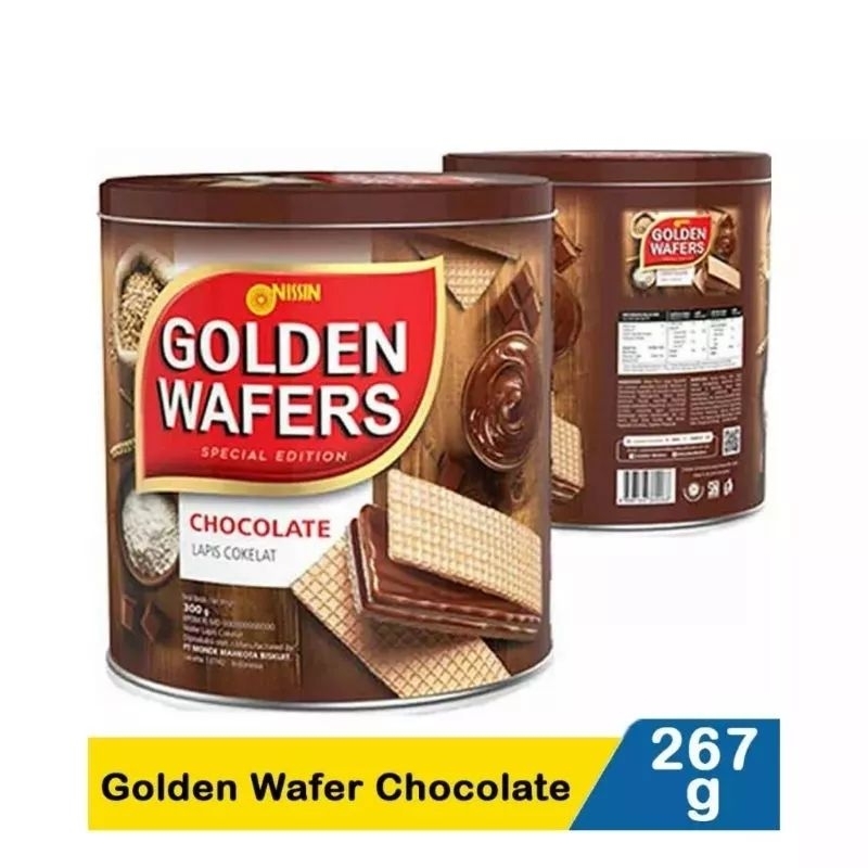 

Golden Wafers Chocolate 267gr