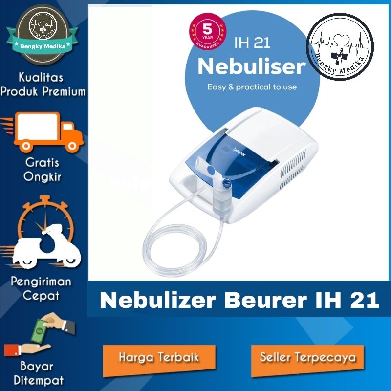 Nebulizer Beurer IH21 Terapi Asma Inhalasi  Nebulizer Compressor Beurer IH21