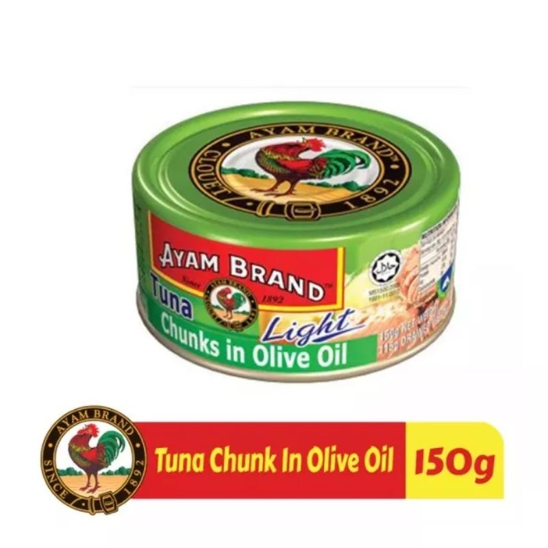 

Tuna Chunk In Olive Oil 150 G "Ayam Brand