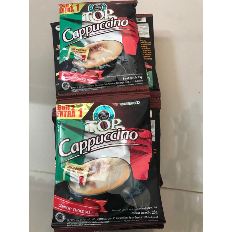 

top coffee cappucino isi 15