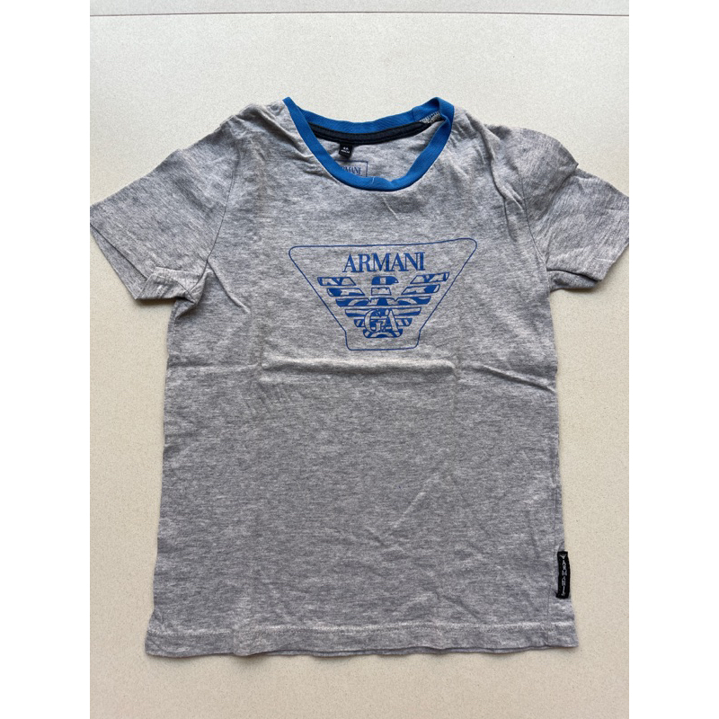 kaos anak preloved Armani Abu abu