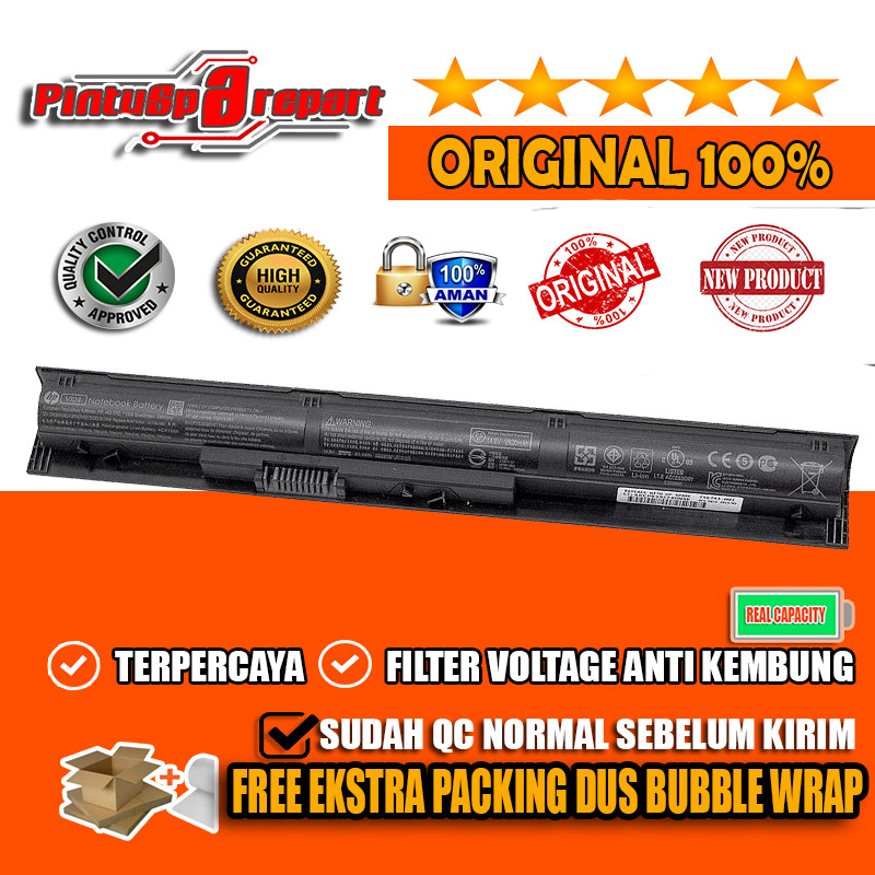 Baterai Laptop HP VI04 Original
