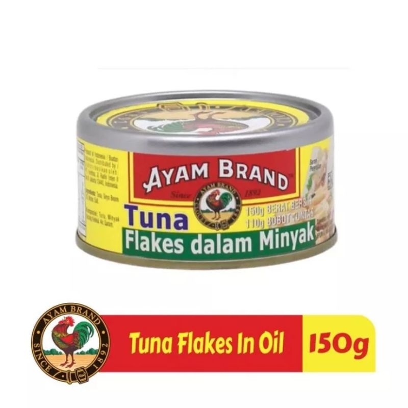 

Tuna Flakes In Oil 150 G - Ayam Brand