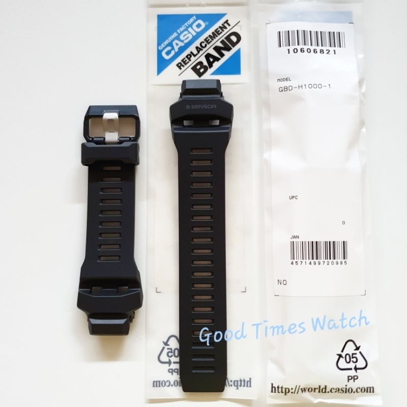 STRAP G-SHOCK GBD-H1000-1 GBD H1000 CASIO ORIGINAL