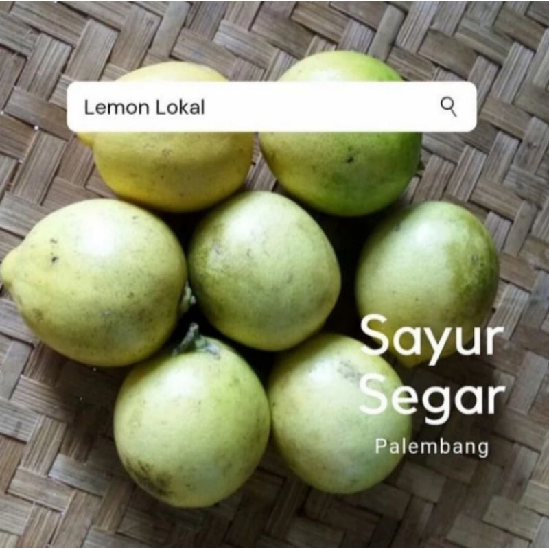 

Lemon Lokal 250 gr Sayur Segar Palembang