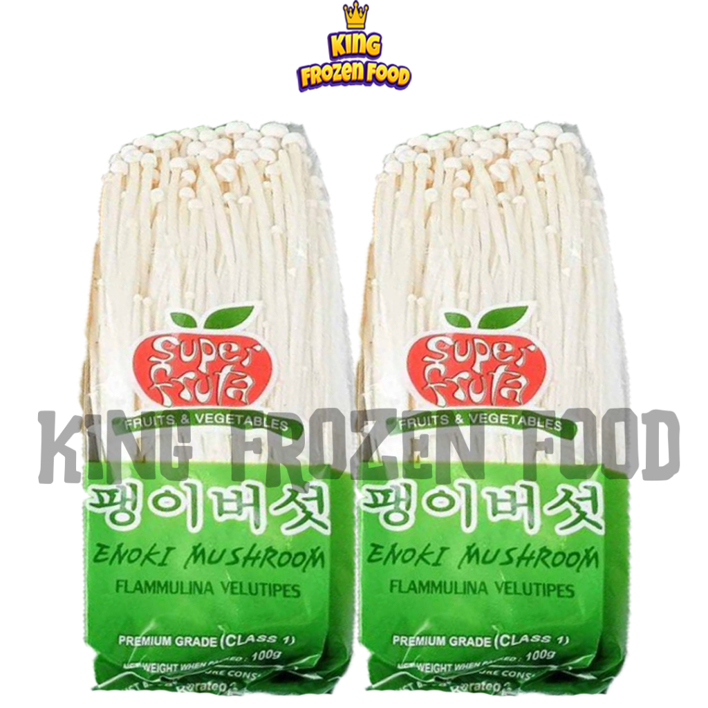 

Jamur Enoki Fressh Isi 100Gram